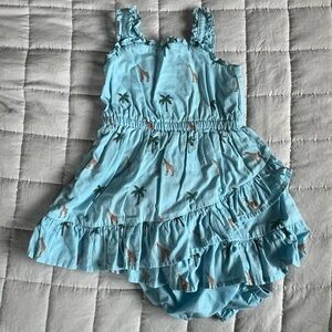 Janie & Jack Giraffes & Palm Trees